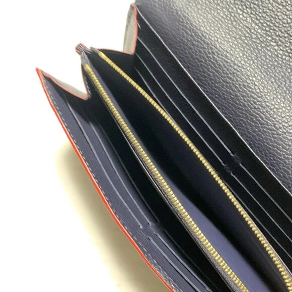 LOUIS VUITTON Portefeuille Sara Marine Rouge Monogram Empreinte - 261-041725 - Picture 6 of 7
